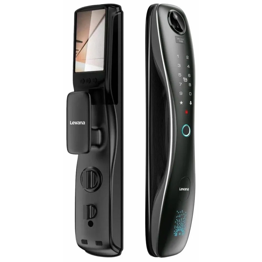 Levana I7 Ai Smart Lock, Fingerprint - Black