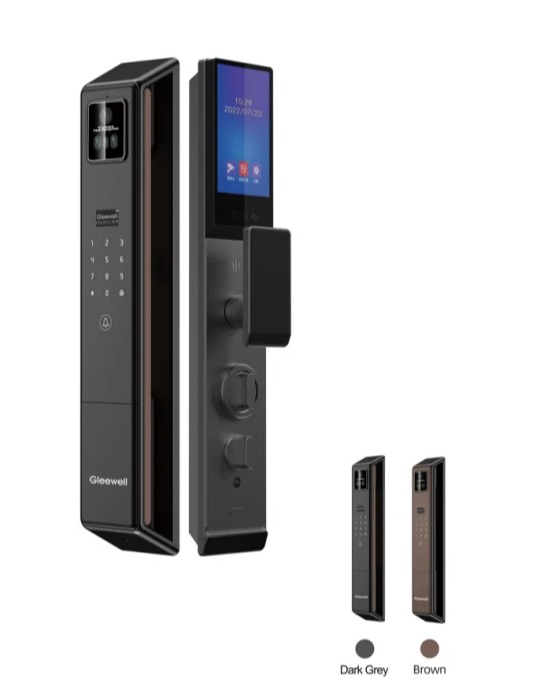 STORM Smart Door Lock with 3D Face ID, Palm Vein Access & Live Video Calling
