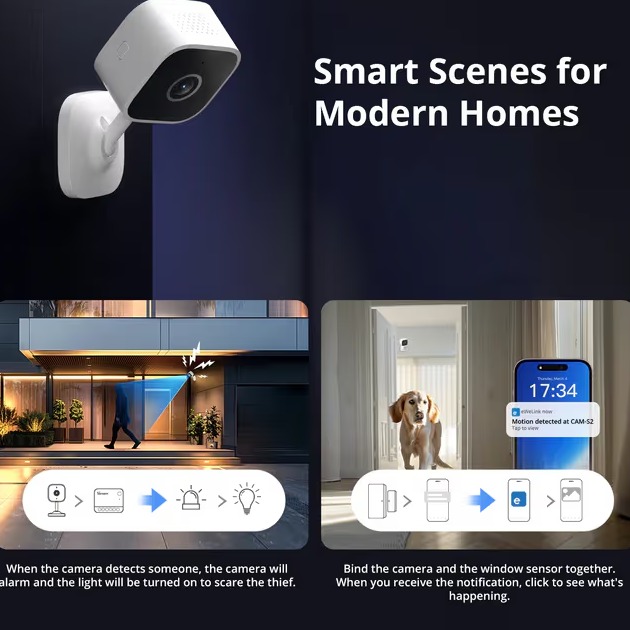 SONOFF CAM Slim Gen2 Smart Home Security Camera | CAM-S2