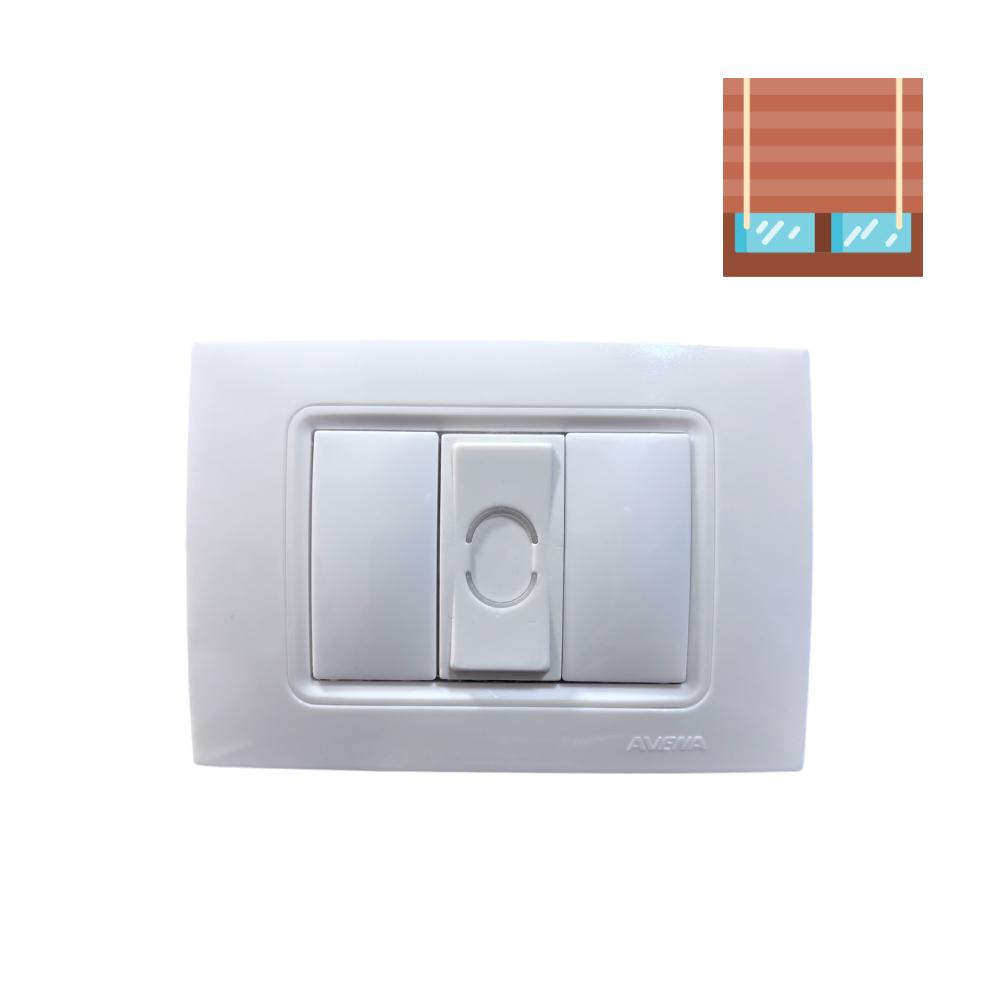 AION Shutter Switch - White