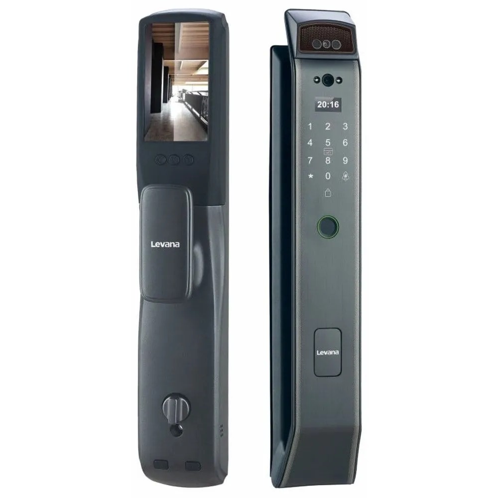 Levana I15Ai Smart Lock, Fingerprint - Black