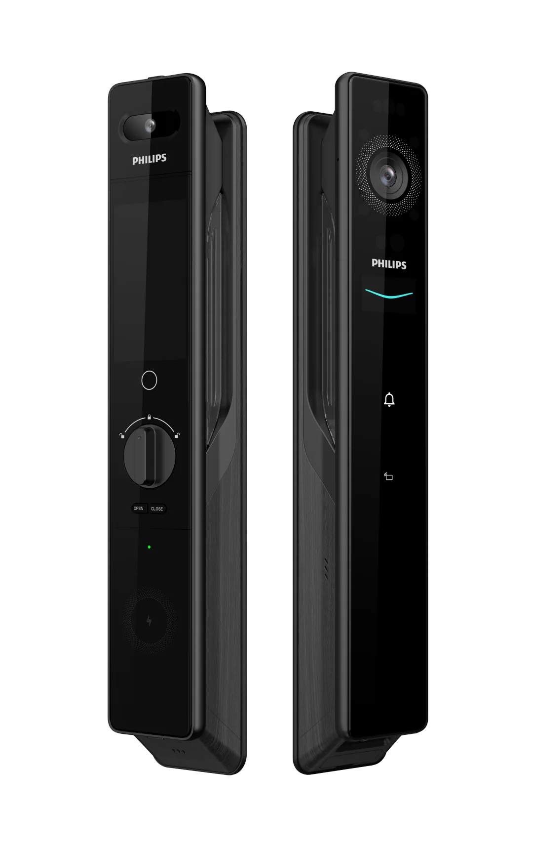 Philips DDL902-MVP-11HWS Push-Pull Smart Door Lock with 3D Face Unlock and Palm Vein Recognition