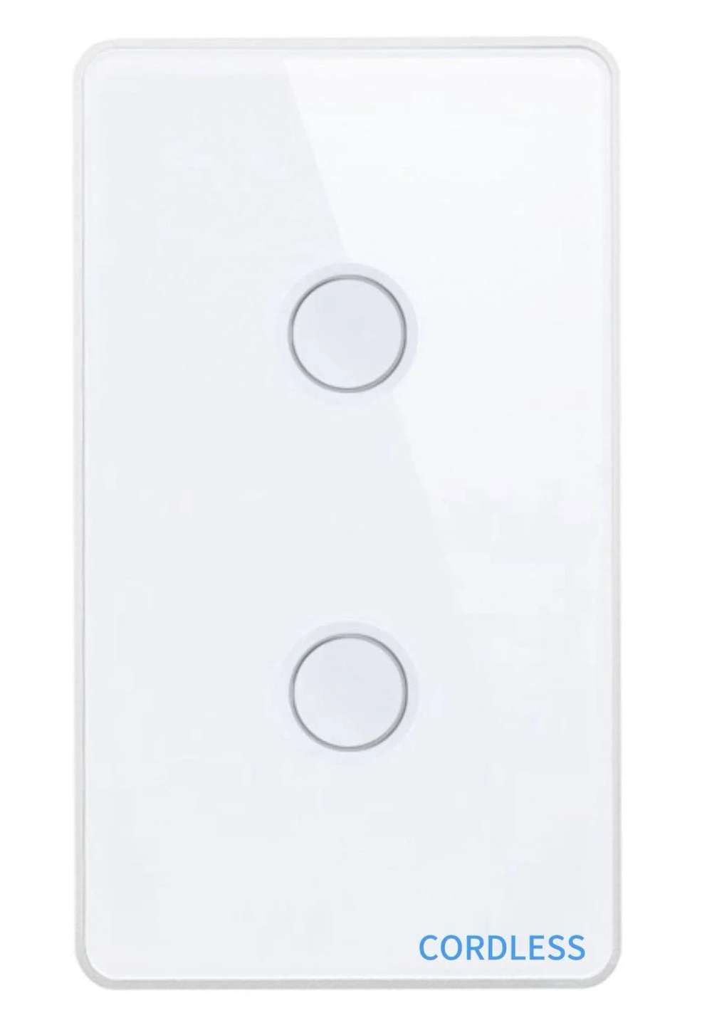 CL-02G Smart Touch Wall Switch 2-Gang (Groove)
